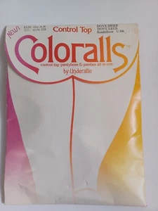Coloralls Underalls Pantyhose & Panties All in One Dove Brief & Legs A-B 335 - Picture 1 of 4