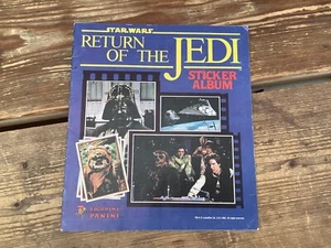 Álbum de pegatinas Panini de Star Wars El Retorno del Jedi 1983 INCOMPLETO 124/180 - Imagen 1 de 6