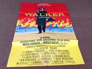 1987 Walker Original Movie House Full Sheet Poster - Picture 1 of 10