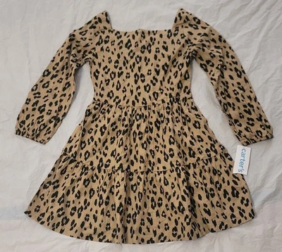 CARTER'S KID 连衣裙 - 狮子印花 - 7/7A 码 — 第 1/2 张图片