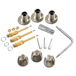 SENTO Bathtub and Shower 3 Handle Tub Trim Set for Price Pfister Faucets Bath... - Picture 1 of 7