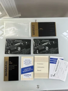 1994 Jeep Wrangler Original Owner's Owners User Manual Set S SE 2.5L 4.0L 4WD - Picture 1 of 9