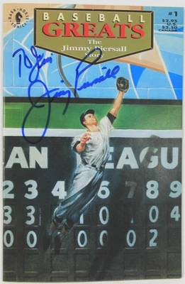 (Baseball) Hand Signed Jimmy Piersall Comic – The Jimmy Piersall Story 1992 - Image 1 of 4