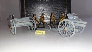 Britains 8912 Ww1 Artillery 4.5 Howitzer Limber Khaki 1993 s855 - Bild 1 von 15