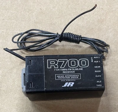 Receptor de 7 canales JR R700 USADO Foto 1 de 2