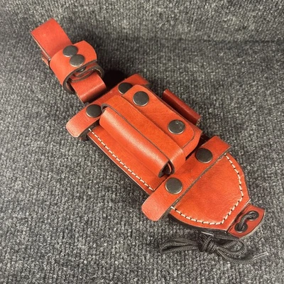 Funda táctica de cuero hecha a mano - derecha / derecha 4 opciones de transporte derecha 12" general TS1  Foto 1 de 4
