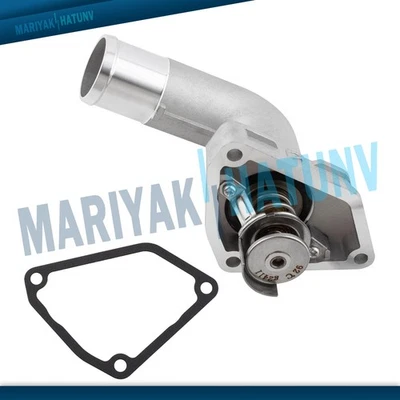 Conjunto de carcasa de termostato de refrigerante de motor para Nissan Máxima Pathfinder V6 3,5 L Foto 1 de 4