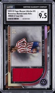 2022-23 MUSEUM COLLECTION UCL MOMENTOUS MAT TAG RELICS JOAO FELIX CGC 9.5 - Picture 1 of 2