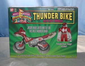 Mighty Morphin Power Rangers Thunder Bike Red Ranger MIB 1994 Bandai - Picture 1 of 3