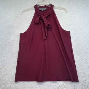 Sunday in Brooklyn Anthropologie Women's Sleeveless Tie Neck Blouse Size M - Picture 1 of 12