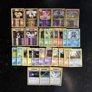 XY Evolutions 2016 x28 Reverse Holo + Uncommon/Common Pokémon Card Bundle - Picture 1 of 18