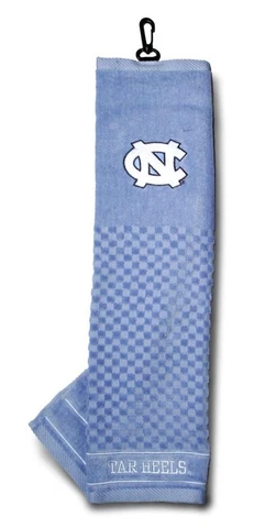 North Carolina Tar Heels 16"x22" Embroidered Golf Towel [NEW] Golfing Cotton Cover