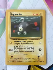 Magnemite 053/102 Base Set Regular - Picture 1 of 2