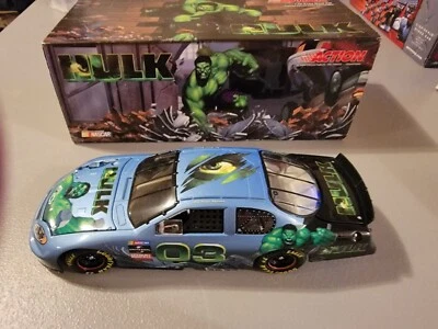 2003 Action Hulk Program Car 1:24 Scale Die Cast Marvel - Dr. Bruce Banner - New - Image 1 of 3