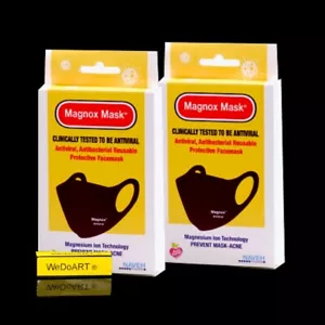 Máscara facial Magnox Adulto - Reutilizable Lavable Moda Unisex LOTE 2 piezas - Imagen 1 de 2