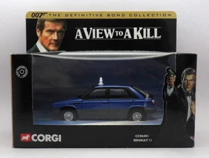 CORGI CC06401 JAMES BOND 007 RENAULT II 'A VIEW TO KILL' MINT BOXED. - Picture 1 of 5