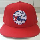 Philadelphia 76ers New Era 59Fifty Hat Fitted Cap 7 3/8 Heritage Series Red NBA