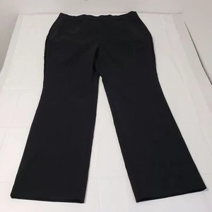 Lane Bryant Classic Pullup Straight Pant Women's Black Size 18 Nwt Nylon Spandex - Picture 1 of 6