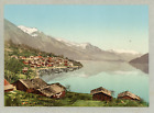 P.Z. Suisse, Lac Brienz, ca.1895, vintage photochrome 553 vintage photochrome