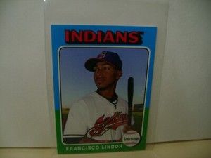 FRANCISCO LINDOR  2015 TOPP MINI '75 TOPPS #FL    ROOKIE