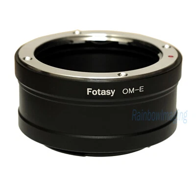 FOTASY Olympus OM Lens to Sony E-Mount a7 a7r a7s ii III IV a9 Alpha 1 Camera Adapter