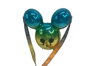Disney Parks DCA Mickey Mouse Metallic Ombre Popcorn Bucket Mickey Ears Balloon - Picture 1 of 11