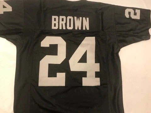 Willie Brown #24 Unsigned  Sewn Stitched Jersey Size XL Cover