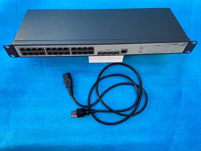 HP V1910-24G Switch 3Com Baseline 3CRBSG2893 24-Ports External Switch Managed - Image 1 of 4