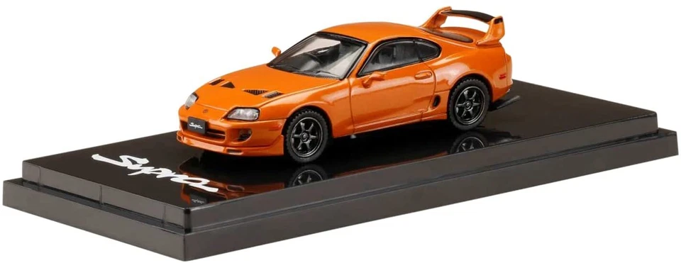 1/64 Hobby Japan Toyota SUPRA JZA80 TRD JDM STYLE Orange Metallic HJ641042CP G
