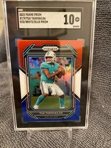 2022 Panini Prizm #178 Tua Tagovailoa R/W/B SGC 10 Gem Mint - Bild 1 von 1
