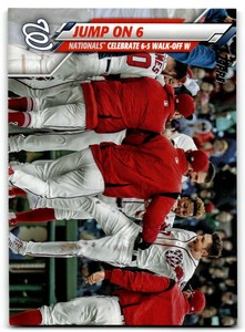 2020 Topps Update Jump on 6 (Trea Turner/Wilmer Difo) Washington Nationals #U-3