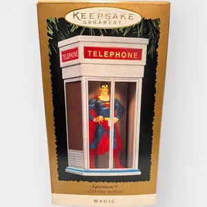Hallmark Keepsake Superman Light & Motion 1995 Christmas Ornament DC Comics - Picture 1 of 14