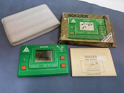 Game Watch 1981 Liwaco Soccer Masudaya Play & Time LCD Game New Japan