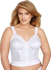Exquisite Form Front Close Wireless Longline Bra 5107530 NWT - Picture 1 of 12