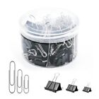 Paper Clips Binder Binderclips Paperclips - 340pcs Paper Clips and Binder Cli...