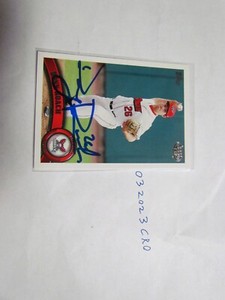 2011 Topps Donn Roach signed Baseball Card 4