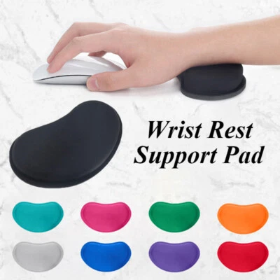 Mouse Pad Wrist Rest Support Ergonomic Comfort Mat Non-Slip PC Laptop Computer🔥 - Image 1 of 4