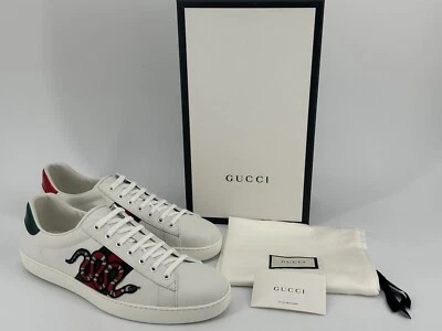 Neu Original GUCCI Herren Sneakers Leder -456230-Gr-UK-13 / EU-47  / US-14 - Bild 1 von 4