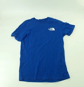 The North Face Blue Never Stop Exploring Men's Large T-Shirt Logo - Picture 1 of 5