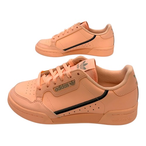 Adidas Continental 80 J Sneaker arancione chiaro US Big Girl's 3 5
