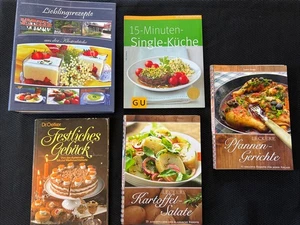 Nachlassverkauf Konvolut 4 alte antike Sammler Kochbücher in deutscher Sprache geschrieben - Bild 1 von 12