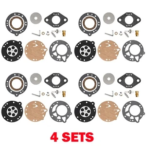 4x Repair Kit For Tillotson HL Carburetor Solid Construction Easy Installation - Picture 1 of 16