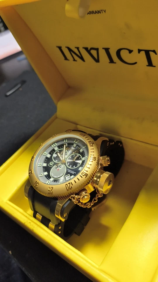 Invicta Мужская дайвер кварц, модель: 15564,52 мм. Совершенно новый (на продажу) подлинный - Изображение 1 из 4