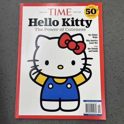 Hello Kitty The Power Of Cuteness 50 Th Birthday  2024 Time Magazine - Image 1 of 3
