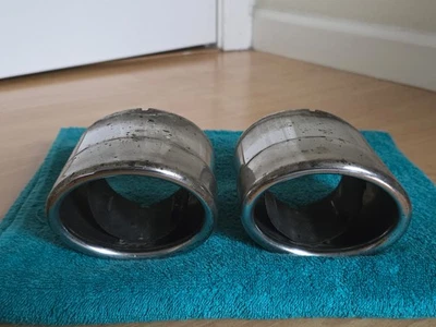 (2) OEM 2006 - 2016 Lexus IS200t IS250 IS350 CHROME exhaust tips P/N 17408-31100 — 第 1/4 张图片