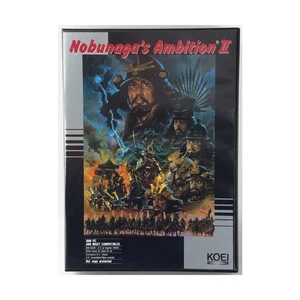 KOEI Computer Wargame Nobunaga's Ambition II (PC 5 1/4") VG+/EX - Picture 1 of 2
