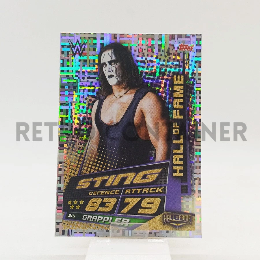 TOPPS WWE Slam Attax Universe 2019 Wrestling Card - 315 HoF Sting - Image 1 of 1