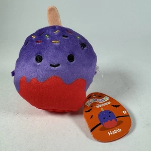 Squishmallows Plüsch Micromallow Habib Süßigkeiten Apfel 2,5 Zoll Mini Halloween mit Etikett - Bild 1 von 8