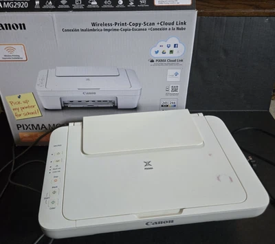 CANON Pixma MG2920 All-In-One Inkjet Printer in Box - For Parts, Not Working! - Image 1 of 4