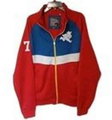 Play Cloths Est. 1977 Streetwear Full Zip Jacket Sz 2XL Red White Blue #7 - Image 1 of 4